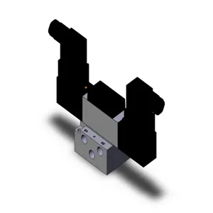 SMC VALVES VFS2210-5DZ-01 Valve, 1/8 Inch Base Mount | AL3YLY