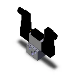 SMC VALVES VFS2210-5DZ-02N Valve Base Mount, 1/4 Inch Size, 4/5 Port Size | AP2KCG