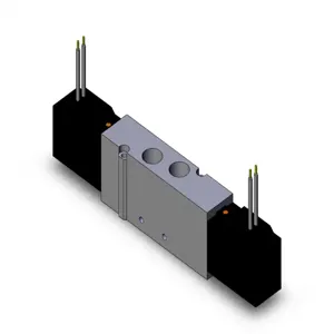 SMC VALVES VFS2220-1G-02 Solenoid Valve, 1/4 Inch Size Body Port | AL3YNF