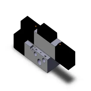 SMC VALVES VFS2300-1FZ-02 Solenoid Valve, 1/4 Base Mount Size | AM8AVP