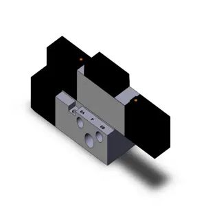 SMC VALVES VFS2300-5FZ-02T Solenoid Valve, 1/4 Base Mount Size | AN7EWB