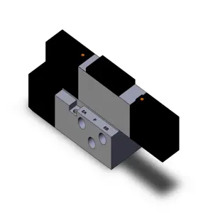 SMC VALVES VFS2400-3F-01T Solenoid Valve, 1/8 Base Mount Size | AN8JQE