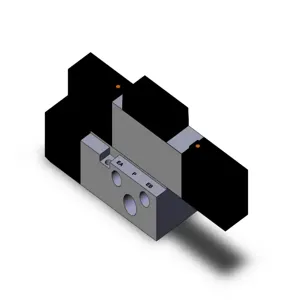 SMC VALVES VFS2400-3FZ-02T Solenoid Valve, 1/4 Base Mount Size | AP3AXZ