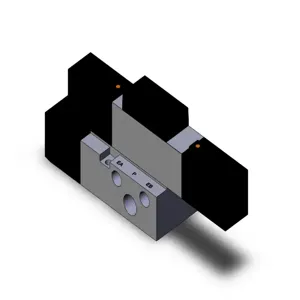 SMC VALVES VFS2400-5FZ-02T Solenoid Valve, 1/4 Base Mount Size | AN7TRX