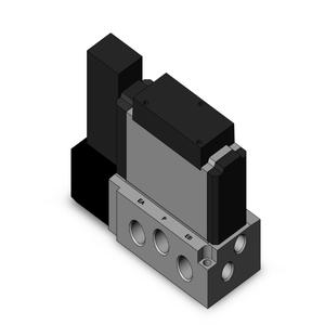 SMC VALVES VFS3100-5FZ-02N Magnetventil, 1/4 Basismontagegröße | AN9EKR