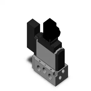 SMC VALVES VFS3111R-5DZ-02T Solenoid Valve, 1/4 Base Mount Size | AN8BNC