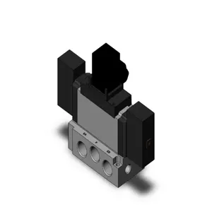 SMC VALVES VFS3210-5DZ-03 Valve, 3/8 Inch Base Mount | AL3YVR