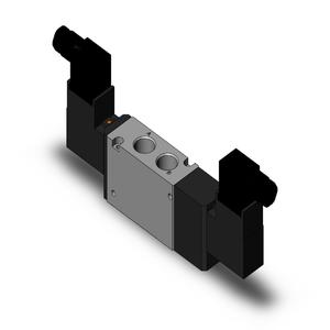 SMC VALVES VFS3320-5DZ-03T Solenoid Valve, 3/8 Port Size | AN7PUV