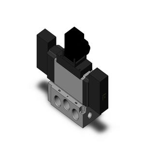 SMC VALVES VFS3510-1D-03 Valve, 3/8 Base Mount Size | AM4DCT