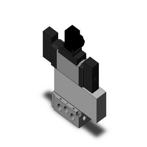 SMC VALVES VFS3610-5DZ-02 Ventil, 1/4 Basismontagegröße | AM9RPY