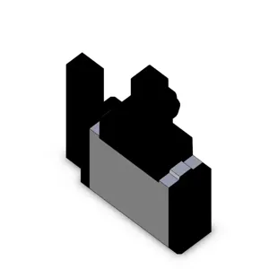 SMC VALVES VFS5110-5D Solenoid Valve, 4/5 Port Size | AM8BDU