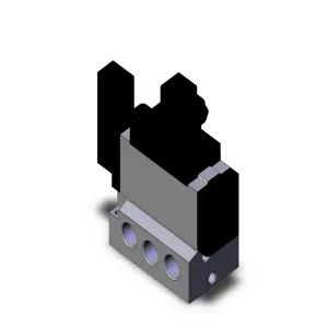 SMC VALVES VFS5111-5DZ-04 Solenoid Valve, 1/2 Base Mount Size | AN8JND