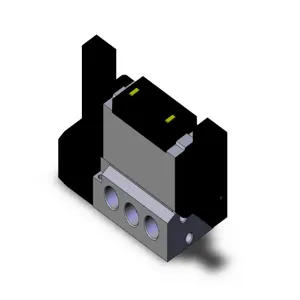 SMC VALVES VFS5200-3FZ-04T Solenoid Valve, 1/2 Base Mount Size | AM9RQE