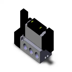 SMC VALVES VFS5200-3FZ-06T Solenoid Valve, 3/4 Base Mount Size | AN7GBA