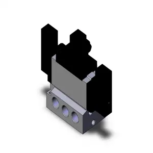 SMC VALVES VFS5210-5DZ-04T Valve Base Mount, 1/2 Size, 4/5 Port Size | AN8MNJ