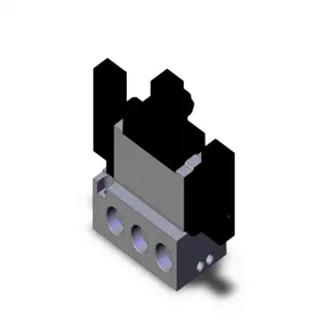 SMC VALVES VFS5210-5DZ-06T Valve Base Mount, 3/4 Size, 4/5 Port Size | AP2VAV