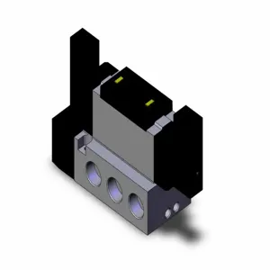 SMC VALVES VFS5300R-3FZ-06T Solenoid Valve, 3/4 Base Mount Size | AP2UGW