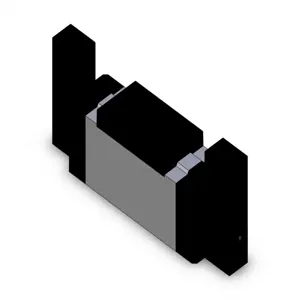 SMC VALVES VFS5310-4E Valve Base Mount, 4/5 Port Size | AN4YQT