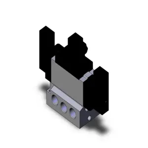 SMC VALVES VFS5310-5DZ-04T Valve Base Mount, 1/2 Size, 4/5 Port Size | AN6JVE