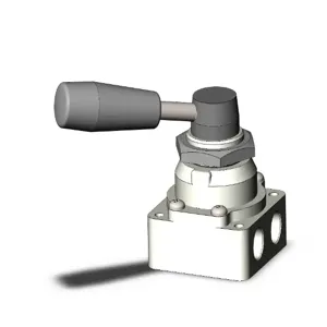 SMC VALVES VH212-N02-R Hand Valve, 1/4 Port Size | AM9MPM