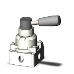 SMC VALVES VH300-F02 Hand Valve, 1/4 Port Size | AN7XLX