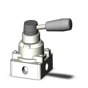 SMC VALVES VH301-02 Hand Valve, 1/4 Port Size | AL9AXQ