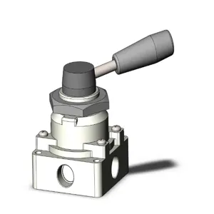 SMC VALVES VH312-F03 Hand Valve, 3/8 Port Size | AM9RRD