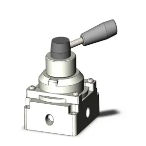 SMC VALVES VH402-N02 Hand Valve, 1/2 Port Size | AM7LCQ