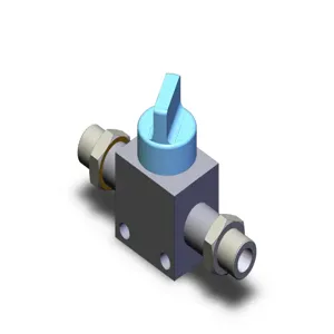 SMC VALVES VHK2-01S-01S Finger Valve, 1/8 Inch Size Body Part | AL3ZKJ