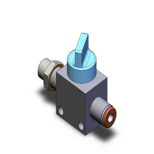 SMC VALVES VHK2-01S-04F Finger Valve, 1/8 Port Size | AM9RRR