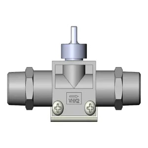 SMC VALVES VHK2-03S-03SL Finger Valve, 3/8 Port Size | AM9RRX