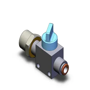 SMC VALVES VHK2-03S-06F Finger Valve, 3/8 Port Size | AM9RRY