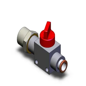 SMC VALVES VHK2-03S-08FR Finger Valve, 3/8 Port Size | AP2LWQ