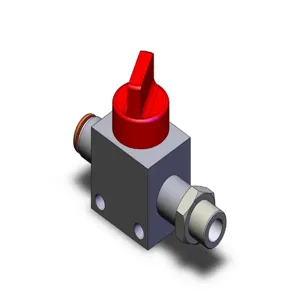 SMC VALVES VHK2-04F-01SR Finger Valve, Built In Fitting, 1/4 | AM8DTF