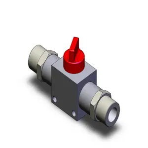 SMC VALVES VHK3-03S-03SR Finger Valve, Built In Fitting, 1/4 | AM7VNH