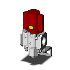 SMC VALVES VHS30-03B-BS-R Handventil, 3/8 Anschlussgröße | AP2YMY