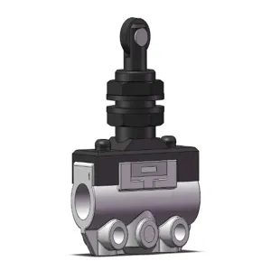 SMC VALVES VM130-01-06SA Mechanical Valve, 1/8 Port Size | AN8NVK