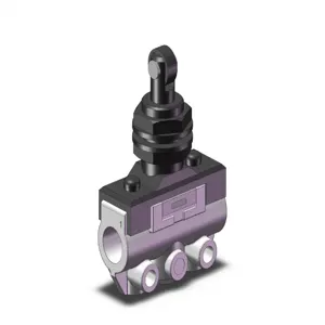 SMC VALVES VM130-01-07A Mechanical Valve, 1/8 Port Size | AN8LWV