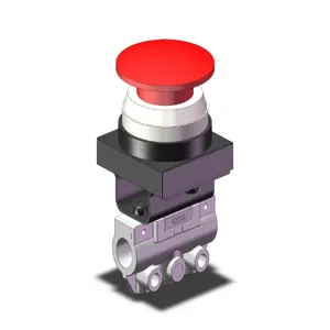 SMC VALVES VM130-01-30RA Mechanical Valve, 1/8 Port Size | AN8GWC