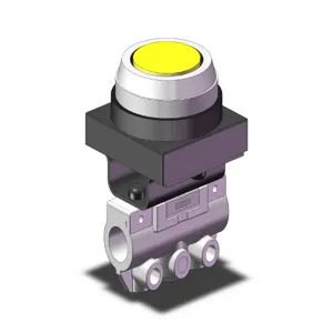 SMC VALVES VM130-01-33A Mechanical Valve, 1/8 Port Size | AN8UXU