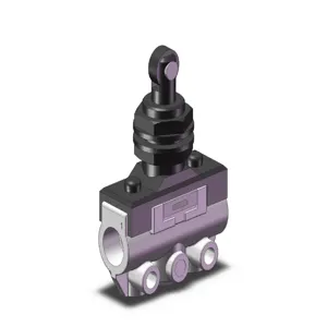 SMC VALVES VM130-N01-06SA Mechanical Valve, 1/8 Port Size | AN7XLA