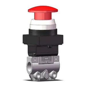 SMC VALVES VM130-N01-30RA Mechanical Valve, 1/8 Port Size | AN8HAJ