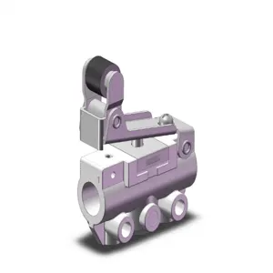 SMC VALVES VM131-01-02A Mechanical Valve, 1/8 Port Size | AN8NUJ