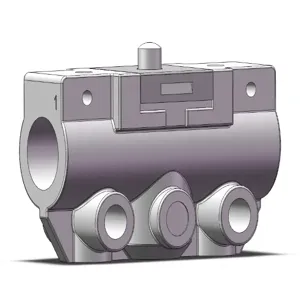 SMC VALVES VM131-F01-00A Solenoid Valve, 1/8 Port Size | AN9EGW