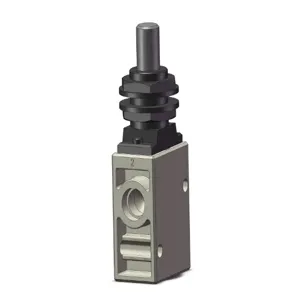 SMC VALVES VM230-N02-05A Mechanical Valve, 1/4 Port Size | AN9CPM