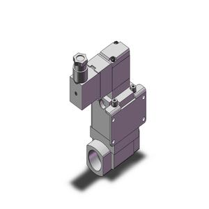 SMC VALVES VNA211A-15A-5DZ-B Medienventil, 1/2 Zoll großer Gehäuseanschluss | AL4ACE