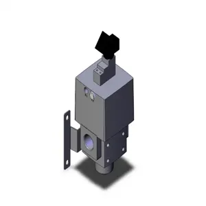 SMC VALVES VNH411A-25A-5DZ-B Media Valve, 2 Way | AP2MBT