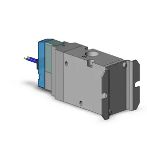 SMC VALVES VP542-5GS1-03A-F Solenoid Valve, 3/8 Port Size | AN3WPL