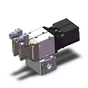 SMC VALVES VP544-5DZ1-03N-X538 Solenoid Valve, 3 Port Size | AP2RZW