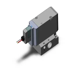 SMC VALVES VP744-5LZ1-04NA Solenoid Valve, 3 Port Size | AP2ZPQ